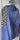 Royal Highness Blue and Copper Show Shirt Sz L|11117