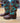 Lucchese Brown and Teal Cowboy Boots Sz 10.5|16338