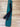 Black Fake Tail and Green Bag|14917