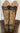 Lacy Buckaroo Brindle Hair-On Boot w Shin Protection - SZ 8.5|13091