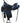 16" High Horse Black Daisetta Trail Saddle - w 2 Lat and SS - XW|17983