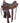 15.5" Cashel Trail Saddle - 7" Gullet Lat, OB, SS, Flank Cinch|18357