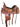 15.5” Courts Trail Saddle w Breast Collar and Fl Cinch|18154