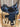 16" High Horse Black Daisetta Trail Saddle - w 2 Lat and SS - XW|17984