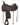 15" High Horse Oyster Creek Trail Saddle - Wide|16747