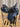 16" High Horse Rosebud Black Trail Saddle - Wide Tree|18437