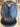 16" Specialized Trailmaster Black Endurance Saddle w Blue Saddle Pad|17502