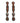 Weaver Turquoise Cross Ladies' Spur Straps 53