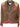 Scully Brown, Red and Cream Leather Jacket - SZ LG|18272