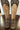 Lacy Buckaroo Brindle Hair-On Boot w Shin Protection - SZ 8.5|13089