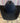 Greeley Hat Works 100% Beaver Hat 6 7/8 Black|16188