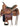 13” Double TT Kids Saddle|18226
