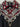 Western Pleasure Show Shirt Black/Red Bling LG|18397