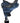 16" Specialized Trailmaster Black Endurance Saddle w Blue Saddle Pad|17497